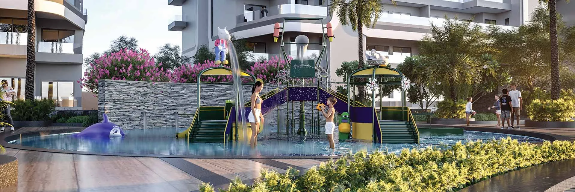 Smartworld One DXP kids' water park